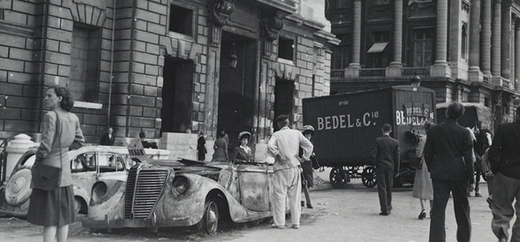 Remoque Bedel lors de la libération de Paris